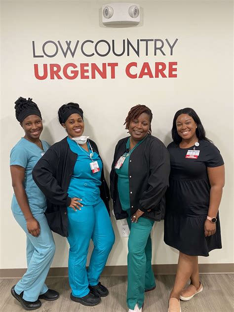 Low country urgent care - Lowcountry Urgent Care Frequently Asked Questions. We are happy to answer any questions you may have regarding your experience with us! Please see the list of Frequently Asked Questions below; if you cannot find the answer to your question here, we can also answer any questions you may have by texting “Lowcountry” to our team at 843-418-9107!